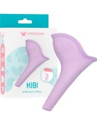 Urinal portabil INTIMICHIC Kibi Portable Urinal cupă pentru urinare de unică folosință material TPE flexibil mov