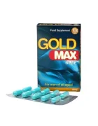 VITALITY Capsule GOLD MAX Blue pentru potență masculină erecții susținute și libido stimulat - 10 bucăți