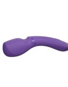 WE-VIBE Aparat de masaj Wand 2 pentru corp și zone intime control prin aplicație funcții multiple de vibrații mov