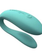 WE-VIBE Stimulator - SYNC LITE control prin aplicatie pentru stimularea punctului G clitorisul si penisul in timpul penetrarii 9 cm culoarea albastru deschis