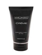 WICKED SENSUAL CARE Cremă WICKED CRÉME Masturbation Cream For Men lubrifiant intim pentru masturbare pe bază de ulei 120 ml