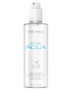 WICKED SENSUAL CARE Lubrifiant pe bază de apă WICKED Simply Aqua formulă inovatoare cu extract de frunză de măslin 120 ml