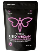 WUG Gumă de mestecat Chicle Libid Woman pentru libido feminin cu maca vitamina B6 zinc și seleniu fără zahăr 10 buc