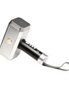 XR Brands Masturbator Thunder Stroker în formă de ciocanul lui Thor cu 5 funcții de aspirare 7 funcții de vibrație 3 viteze 23 cm