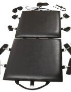 YOU2TOYS Placă pliabilă Bondage Board mobilier căptușit pentru jocuri BDSM cu cătușe zgardă căluș bici și mască incluse