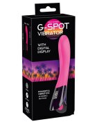 YOU2TOYS Vibrator Pink Sunset G-Spot Vibrator pentru stimularea punctului G cu display digital 10 funcții de vibrație roz