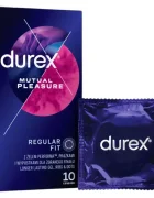 DUREX Prezervative cu striatii Mutual Pleasure regular fit cu