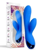 FESTIVAL Stimulator cu vibratii USB albastru