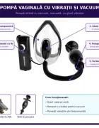 Fetish Fantasy Extreme Pompa vaginala cu vibratii si vacuum