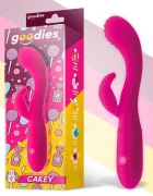 GOODIES Vibrator Cakey G-Spot and Rabbit Vibe rabbit pentru punctul