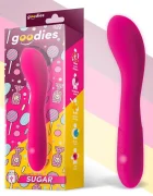 GOODIES Vibrator Sugar G-Spot Vibe USB din silicon fuchsia cu 10