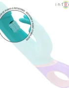 INTENSE Vibrator – MONICA rabbit cu stimulator rotativ pentru p