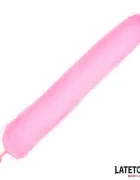 LATETOBED BDSM LINE Dop anal cu coada de vulpe roz
