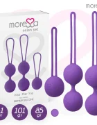 Moressa Set premium din silicon Osian lila –