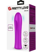 PRETTYLOVE Vibrator Alfreda 12 Moduri Vibratii Silicon USB Mov