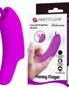 PRETTYLOVE Vibrator Peterson vibrator pentru deget cu stimulare