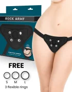 ROCK ARMY Ham reglabil cu inele flexibile