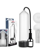 ADDICTED TOYS Pompă pentru penis Pump Addicted – RX7 îmbunătățește erecția și mărirește penisul 24 cm cu masturbator inclus