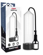 ADDICTED TOYS Pompa pentru penis Pump Addicted – RX7 Transparent din ABS și silicon îmbunătățește erecția și măriște penisul 24 cm
