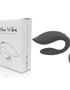 ARMONY Vibrator pentru cupluri – Martha cu telecomandă 2 motoare 10 funcții silicon premium negru