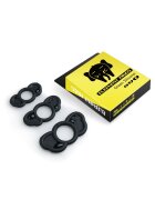 B - Series Power Inele pentru penis B-Series - Cock Ring pentru erecție mai fermă și mai îndelungată cu dimensiuni diferite negre 3 buc