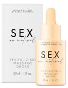 Bijoux Picături revitalizante pentru masaj intim – Intimate Massage Drops textură naturală și calmantă 30 ml
