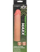 CALEXOTICS Extensie pentru penis - Performance Maxx efect de mărire până la +75 cm material silicon lichid 2025 cm light skin
