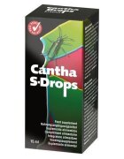 COBECO Picături afrodisiace unisex - Cantha S-Drops Strong pentru stimularea libidoului și vitalității sexuale 15 ml