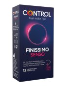CONTROL Prezervative – Finissimo Senso pentru sensibilitate sporită și contact natural 12 bucăți