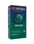 CONTROL Prezervative – Retard pentru întârzierea ejaculării și plăcere prelungită 12 bucăți