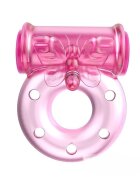 CRAZY BULL Inel vibrator Vibro Pink TPR 3.5 cm x 4.5 cm roz