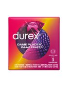 DUREX Prezervative – Dame Placer pentru plăcere intensă și experiențe senzuale pachet 3 bucăți