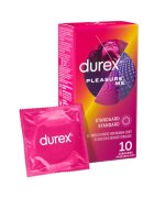 DUREX Prezervative - Pleasure Me cu striatii 56 mm 1 cutie x 10 buc