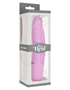 Get Real Vibrator realist – Classic Original Pink 7 viteze de vibrare silicon body-safe 20.1 cm culoare roz