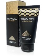 Hendel Gel intim pentru barbati Titan Gel Gold pentru marirea penisului si imbunatarirea performantei sexuale 50 ml
