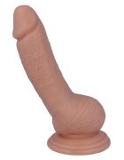 INTENSE Dildo realist Mr. – 8 cu textură naturală și ventuză puternică pentru stimulare vaginală sau anală 17.6 cm