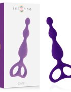 INTENSE Plug Anal – Danti din Silicon de Lux pentru stimulare anală confortabilă și intensă lila