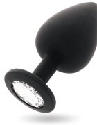 INTENSE Plug anal – Shelki L din silicon medical pentru stimulare anală profundă și plăcere intensă culoare neagră