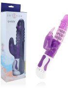 INTENSE Vibrator – Guppy rotativ din silicon de lux pentru stimulare intensă și plăcere multiplă culoare lila