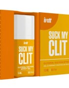 INTT Gel stimulant clitoridian – Suck My Clit efect de sucțiune și încălzire aromă Tropical Mango 15 ml