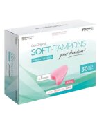 JOYDIVISION Tampoane intime – Soft Tampons Mini pentru contact sexual în timpul menstruației 50 buc