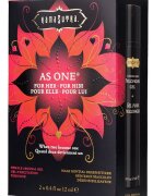 KAMASUTRA Set pentru cupluri - AS ONE gel stimulant pentru ea gel desensibilizant pentru el 2 x 12 ml