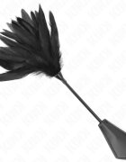KINK Accesoriu erotic – tickler cu puf și paletă 48 cm