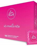Love Match Prezervative - Stimolante cu striații pentru stimulare intensă 144 buc