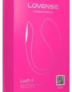 Lovense Vibrator cu vibrații – Lush 4 control prin aplicație stimulare punct G LED interactiv silicon medical