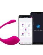 Lovense Vibrator - Lush 2 pentru stimularea clitorisului și punctului G control prin aplicație roz
