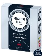 Mister Prezervative SIZE ultra subtiri marime 60 mm 1 cutie x 3 buc