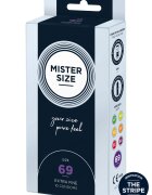 Mister Prezervative SIZE ultra subtiri marime 69 mm 1 cutie x 10 buc