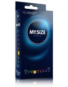MY.SIZE Prezervative PRO – Condoms 53 mm ultra-subțiri pentru potrivire personalizată și confort optim 10 bucăți