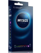 MY.SIZE Prezervative PRO – Condoms 69 mm ultra-subțiri pentru potrivire personalizată și sensibilitate naturală 10 bucăți
